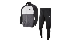 Park 18 Poly Tracksuit Mens "Black Grey" BV3055 010