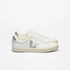 Women's Esplar Leather in White Silver